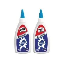 Kit com 2 unidades de Cola Branca Tenaz Pritt 110g