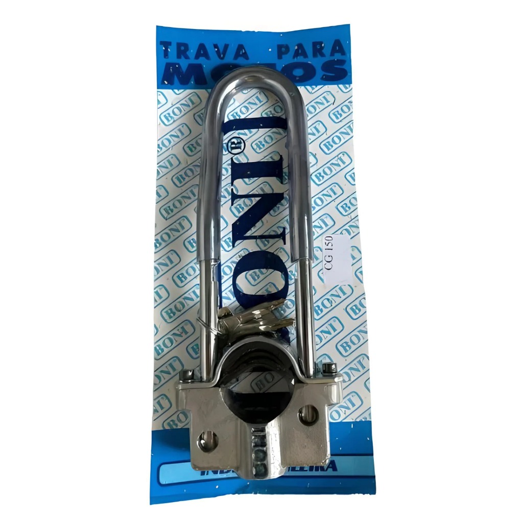 Tranca Trava Segurança Moto Cg/Titan/Fan em Oferta na Shopee