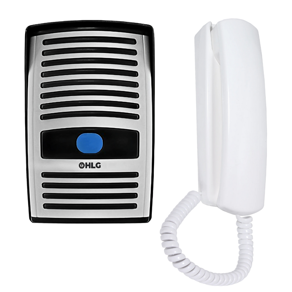 Kit Interfone Porteiro Eletrônico Residencial Intervox