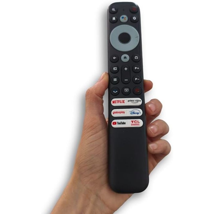 Controle Remoto Compatível Tv Tcl Smart Rc902v Fmr2 55p725 65p725 75p725 - SEM comando de voz
