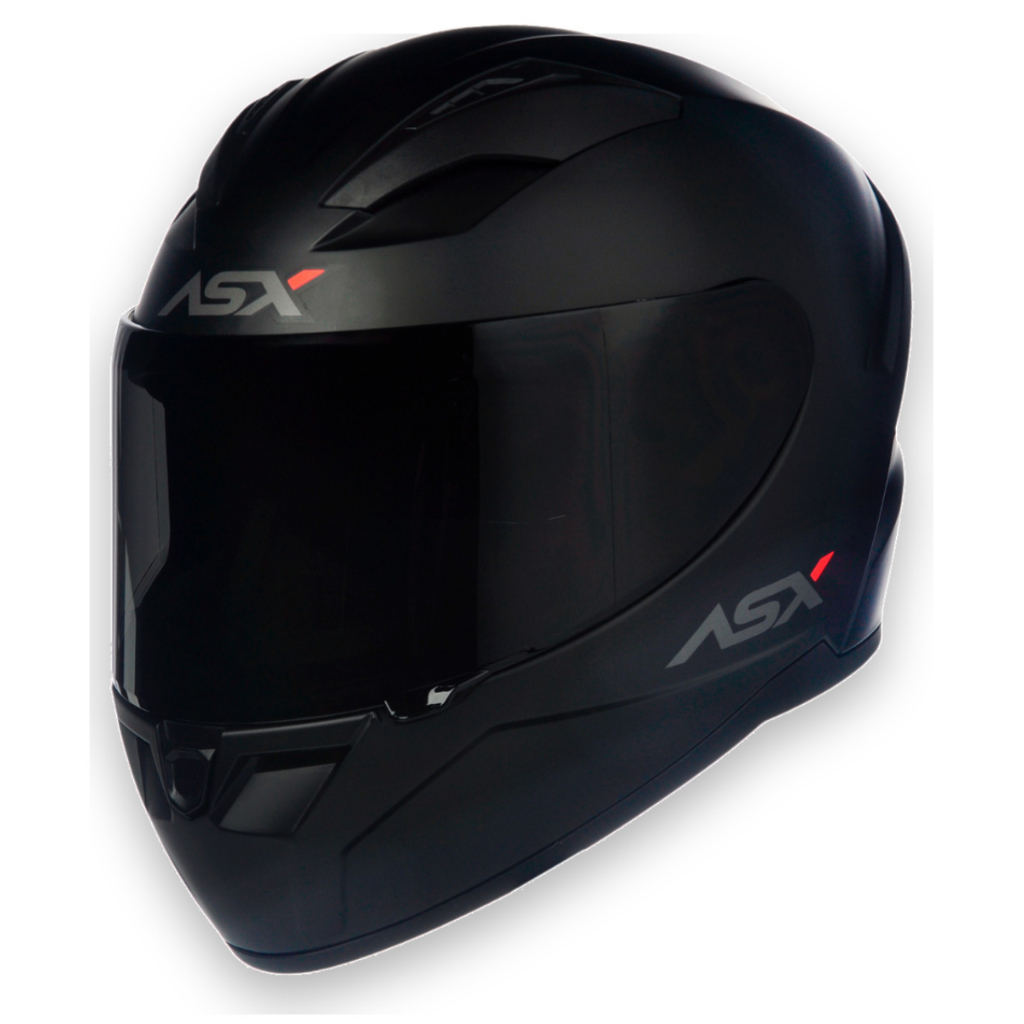 Capacete Fechado Moto ASX City Solid Preto Fosco Viseira Cristal em Oferta na Shopee