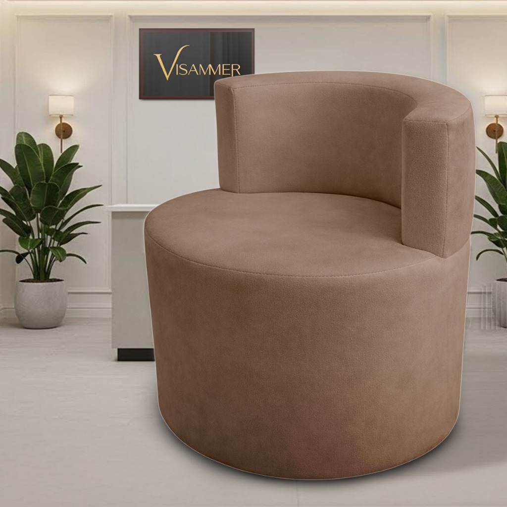 Poltrona Orgânica Visammer Poltrona Para Decoração E Sala De Estar E Recepção - Poltrona Veludo Luxo em Oferta na Shopee