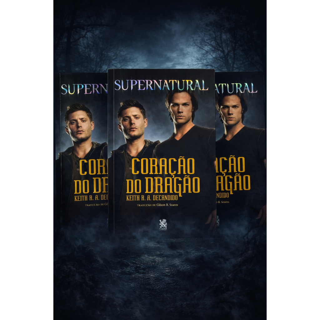 Livro Supernatural Coração Do Dragão em Oferta na Shopee