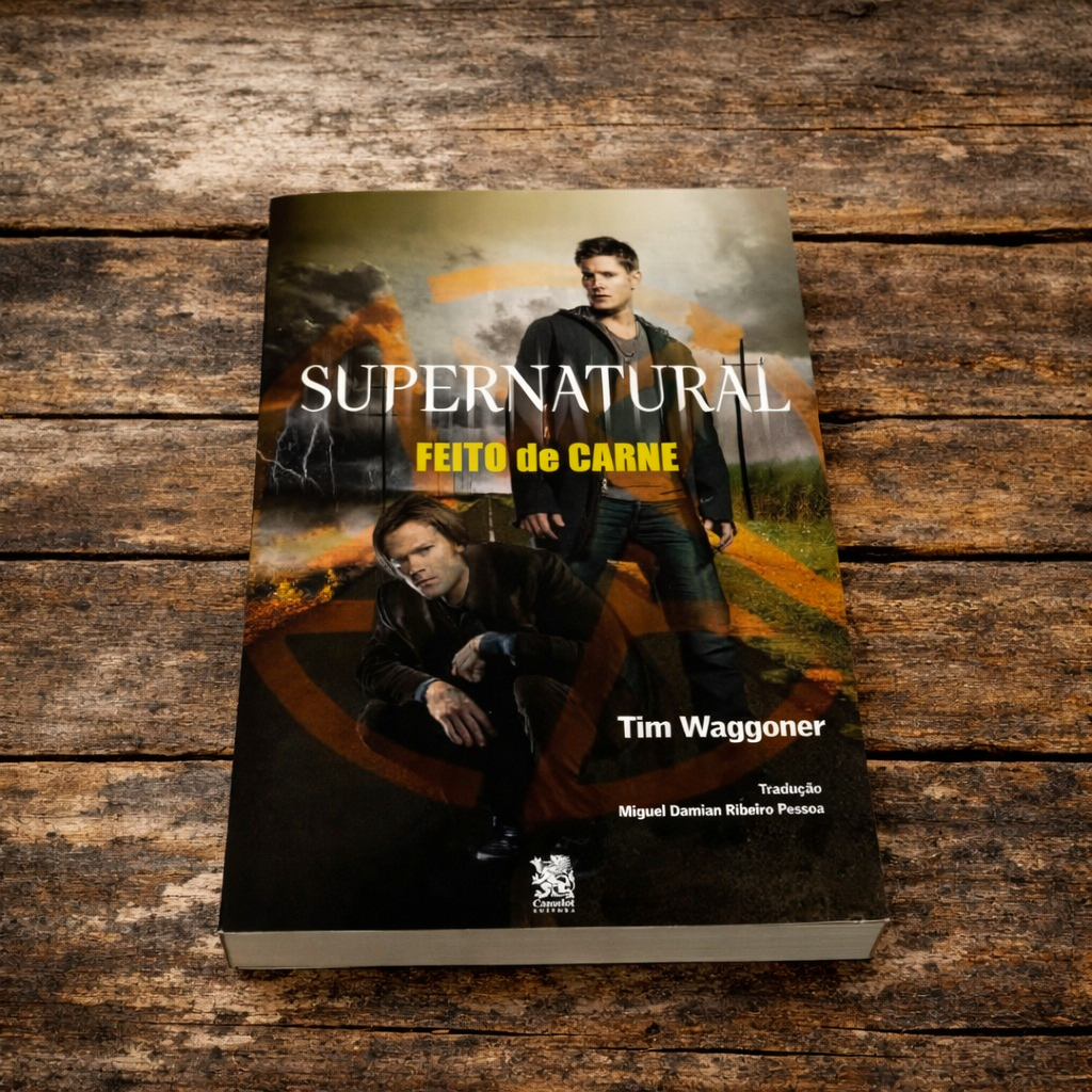 Livro Supernatural Feito de Carne em Oferta na Shopee