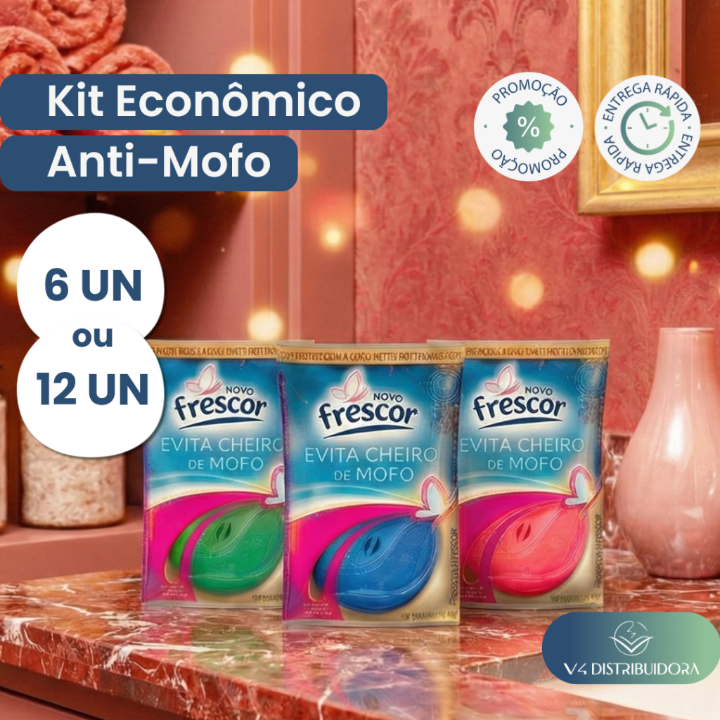 Super Kit Econômico com 6 ou 12 Pastilhas Perfumadas Evita Cheiro de Mofo Novo Frescor em Oferta na Shopee