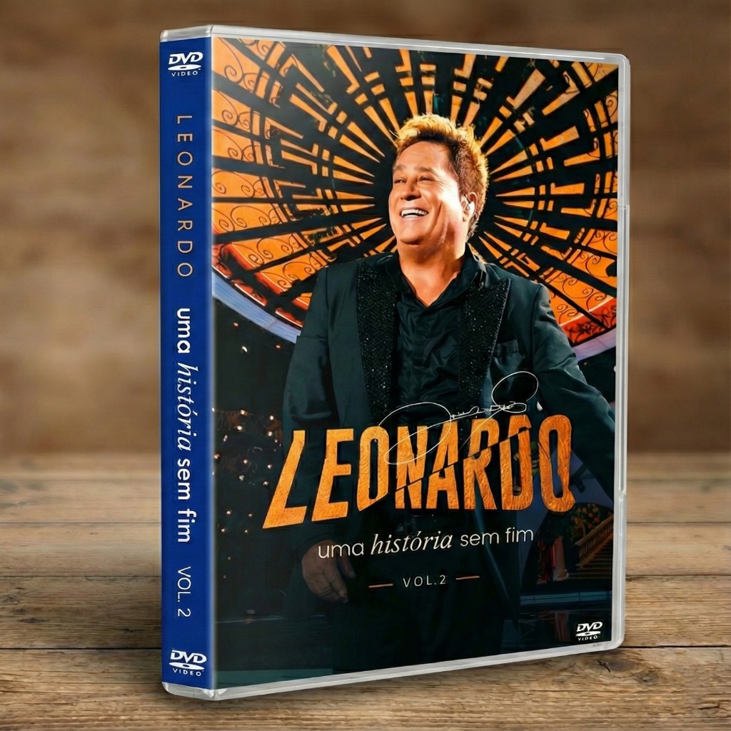 Dvd Leonardo - Uma História Sem Fim Ao Vivo Vol. 2