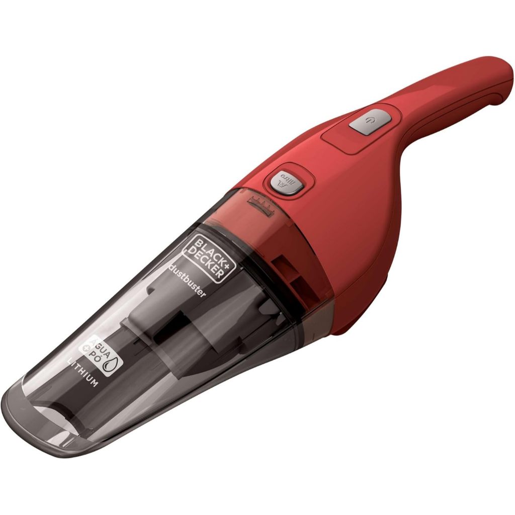 Aspirador de Pó e Água Black Decker APB3600-BR Bi-Volt Portátil à Bateria Vermelho em Oferta na Shopee