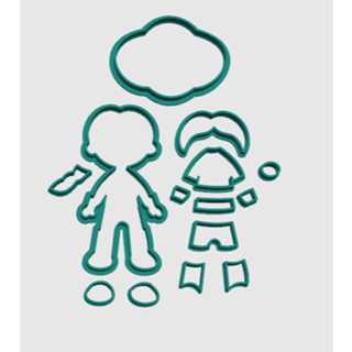 cortador jassy toy story corpo 7cm em Oferta na Shopee