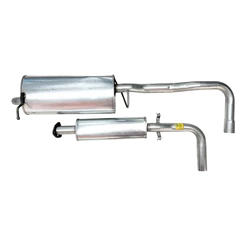 Kit Escapamento Int/tras Gol G3 G4 1.0 16v 1.6 1.8 2.0 99/08