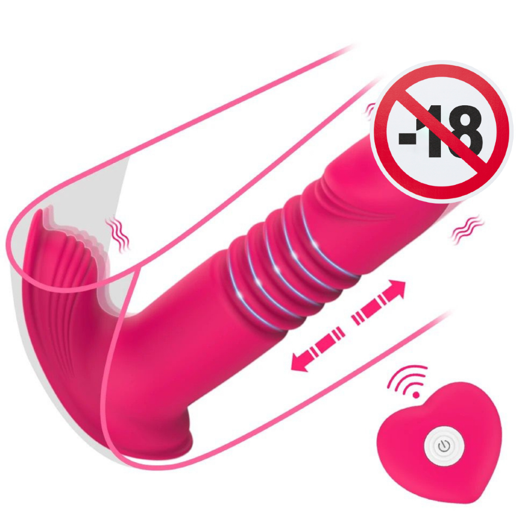 Vibrador Feminino Sexual Casal Recarregável Com Modo Vai e Vem