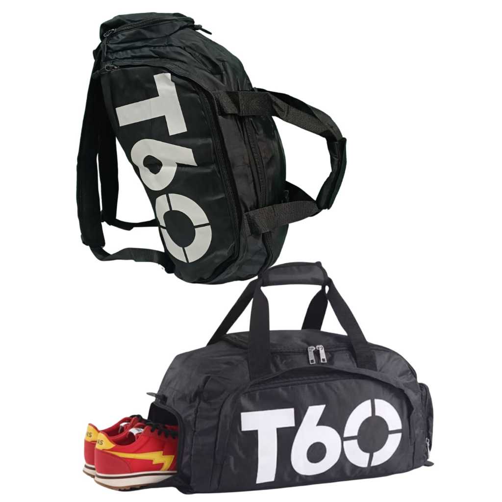 Bolsa Esportiva 3 em 1 com Material Impermeável para Academia e Viagens