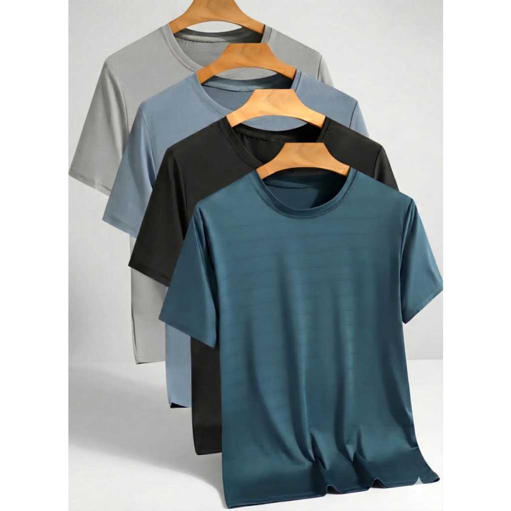 Camiseta Dry Fit Masculina Básica Impermeável Proteção UV