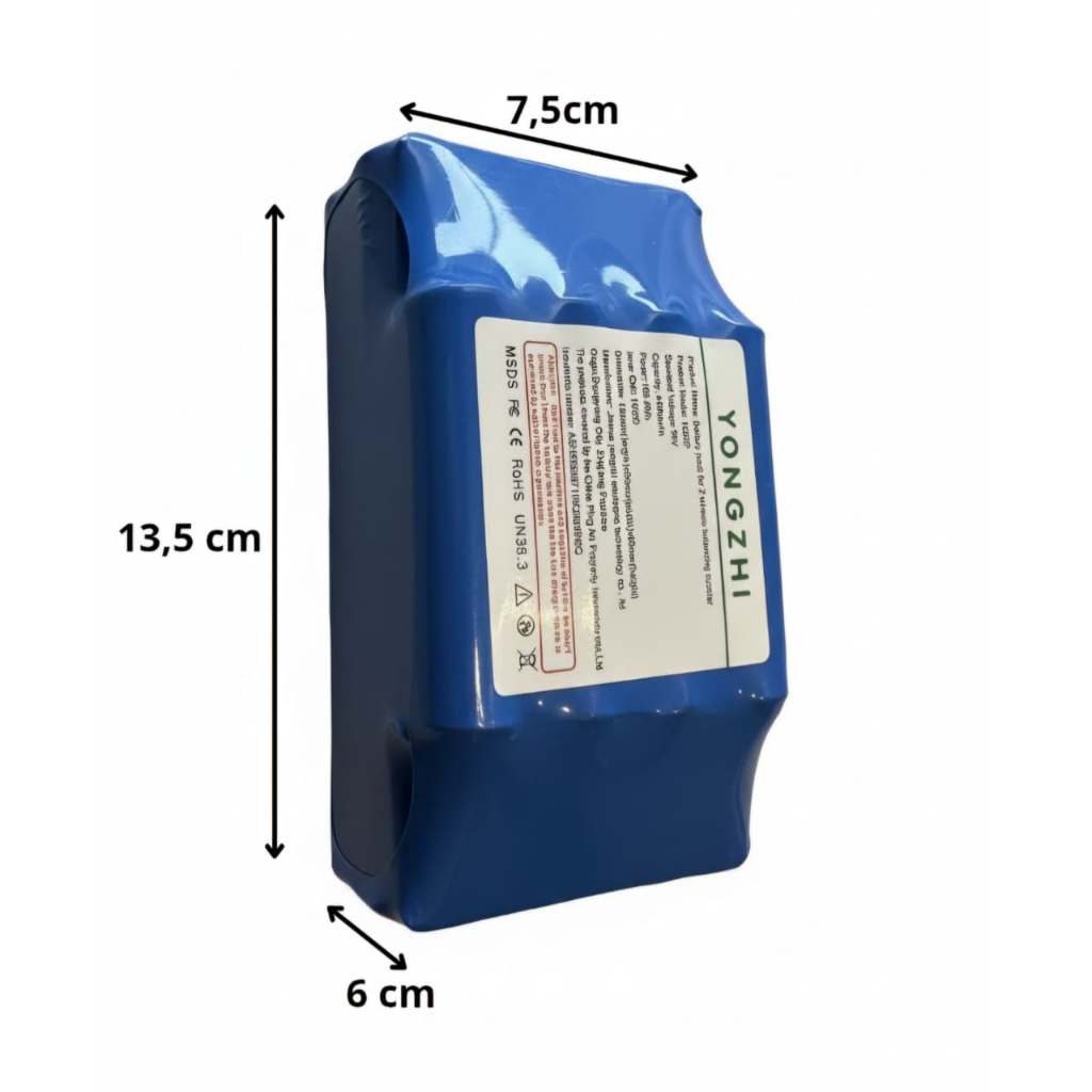 Bateria Universal Yongzhi Para Triciclo Drift 36v 4.400 mAh em Oferta na Shopee