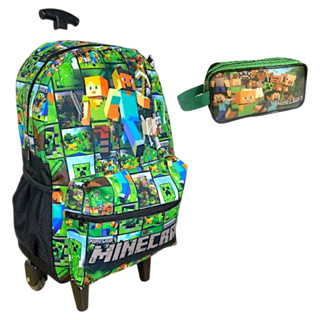 Kit Escolar Mochila com Rodinhas-ou costa alça tamnho G em Oferta na Shopee