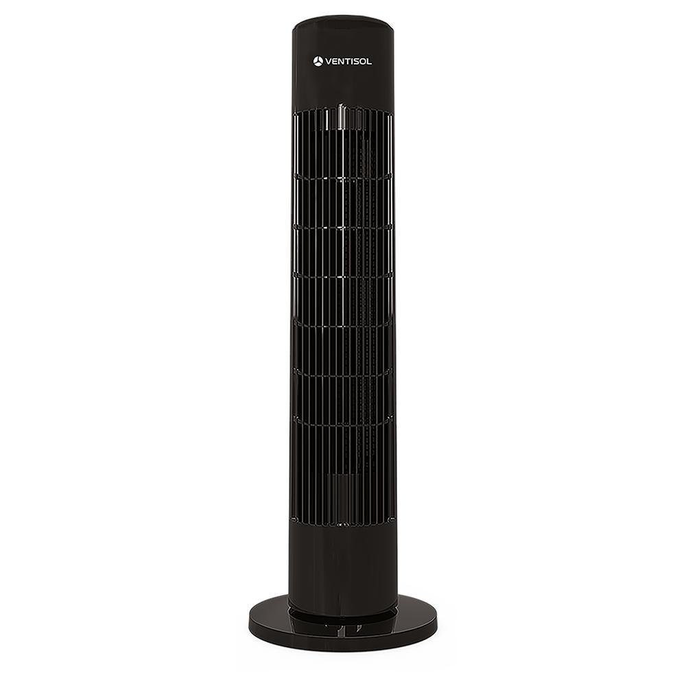 Ventilador Torre Fênix 75W Preto Com Controle Remoto
