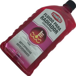 1L de Aditivo Anti Fervura Radiador Concentrado Rosa Radflu