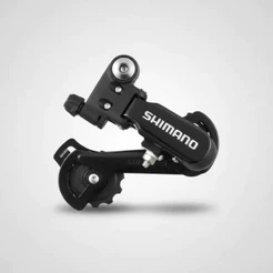 CÂMBIO TRASEIRO SHIMANO TOURNEY RD-TY300 6V 7V 8V SEM GANCHEIRA ORIGINAL SIS INDEX MTB URBANO