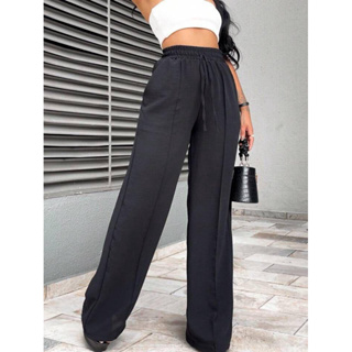 Calça Pantalona Duna Premium Feminina em Oferta na Shopee