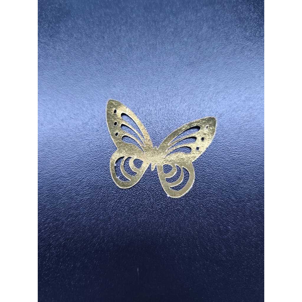 Aplique Borboletas de Papel em Lamicote - Decoração de personalizados / festa / lembrancinha