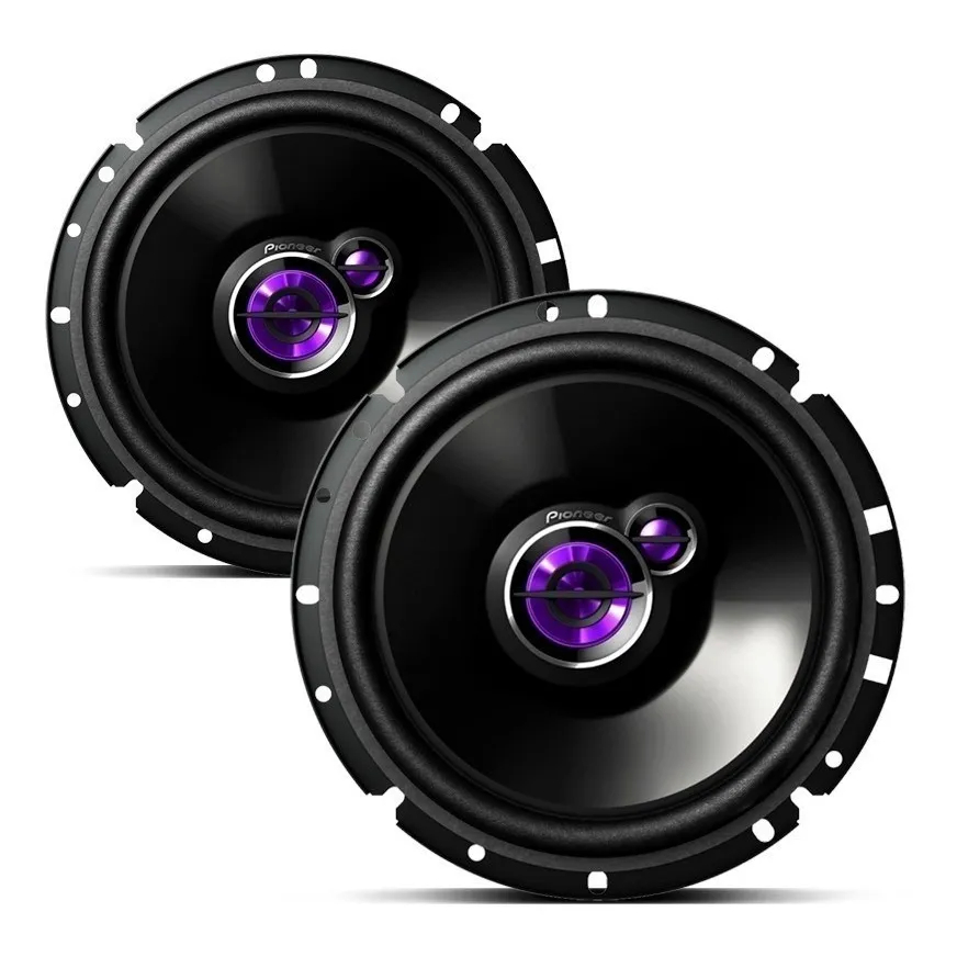 Par Alto Falante Pioneer Triaxial 6 Polegadas 100w - I30 Preto