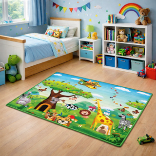 Tapete Tatame Térmico Infantil Educativo Fofinho Antiderrapante 90x120cm em Oferta na Shopee