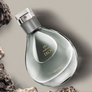 Perfume Natura Ekos Pedra 50ml Original - Fragrância Mineral Fresca e Sofisticada Edição Especial