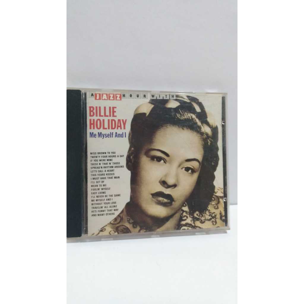 CD de música jazz Billie Holiday Me Myself And I