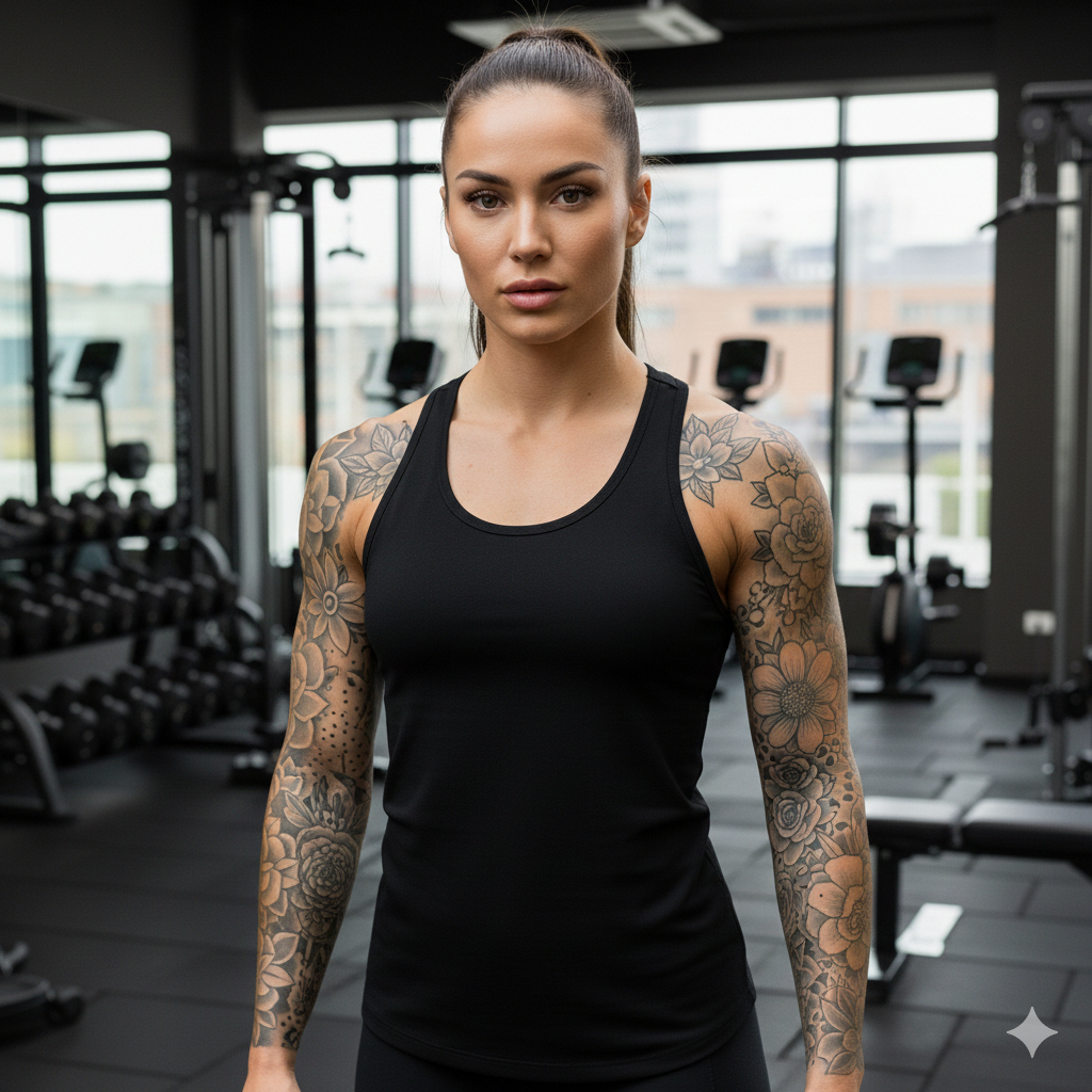 Regata Dryfit Nadador Feminina Esporte Academia Musculação Lançamento Cores Envio Rapido