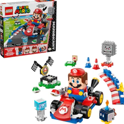 LEGO Super Mario Mario Kart™ – LEGO® Super Plumer interativo e Kart Brinquedo Infatil