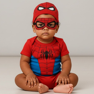 Body Bebê Infantil Mêsversário Temático Homem Aranha Super Confortável Linha Premium em Oferta na Shopee