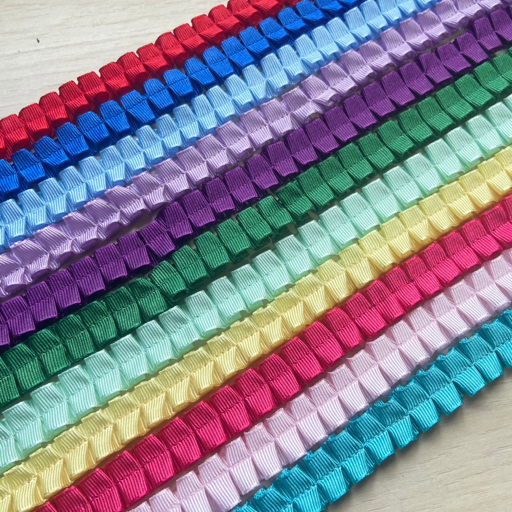 Aviamento Fita Drapeada 14 mm 7146/1T-B2 – 2 m Ideal para Lembrancinhas Personalizados de Luxo