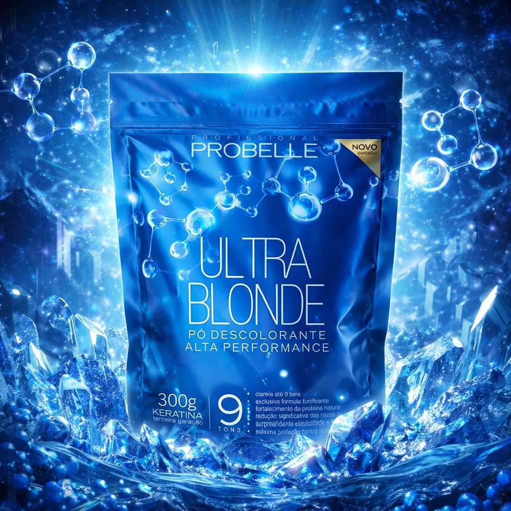 Pó Descolorante Probelle Azul 300g