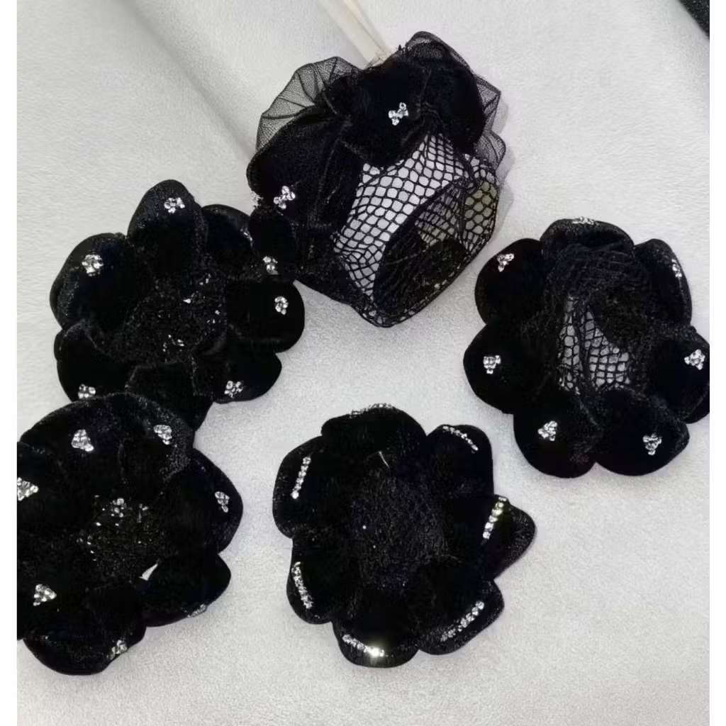 Rede para Coque Ballet Redinha Cabelo Lisa e Com Strass em Oferta na Shopee