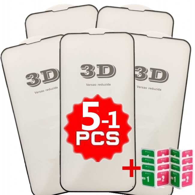 Película Vidro Temperado 3D Espessura Max Samsung A20 A20S A21S A22 A23 A24 A25 A30S A31 A32 A33 A34 A35