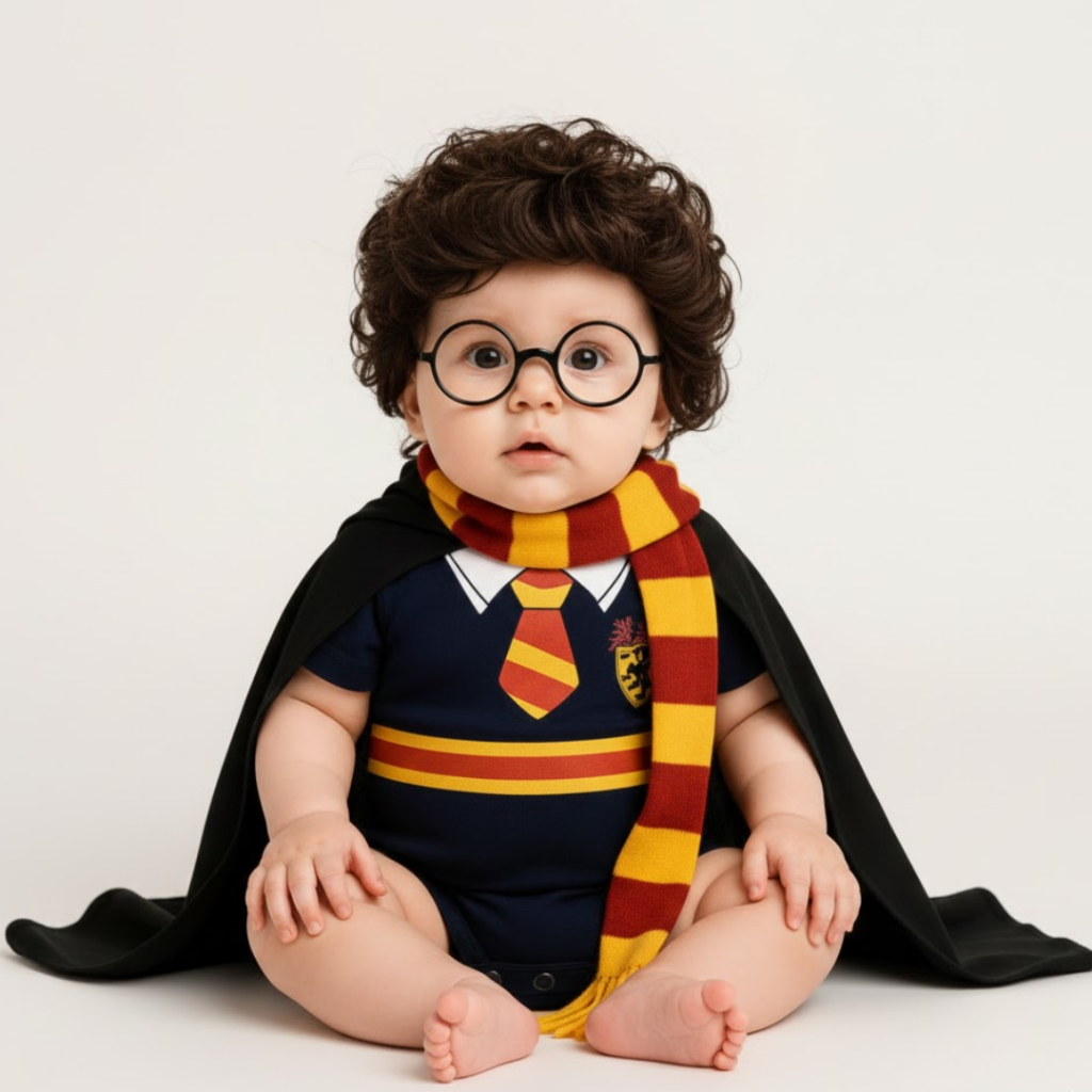 Body Bebê Infantil Mêsversário Temático Harry Potter Super Confortável em Oferta na Shopee