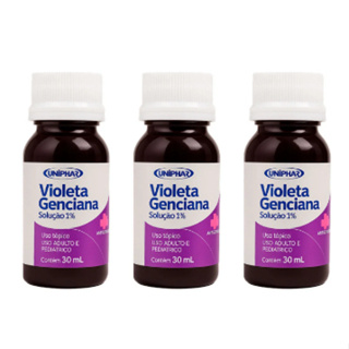 Violeta Genciana 30ml Solução 1% - Uniphar em Oferta na Shopee