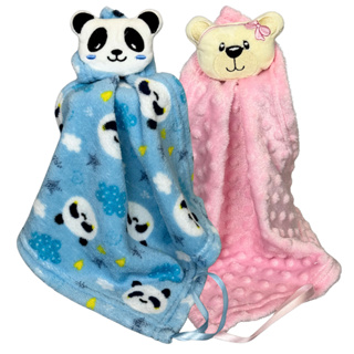 Naninha de Bebê com Prendedor de Chupeta | Super Macia | Antialérgica | Conforto e Segurança em Oferta na Shopee