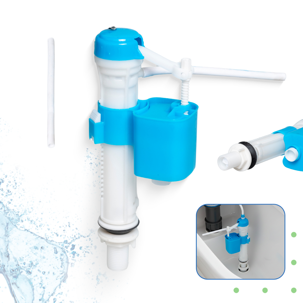 Torre de Entrada Universal Reparo Mecanismo Caixa Acoplada Com Boia Regulável Descarga Privada Vasos