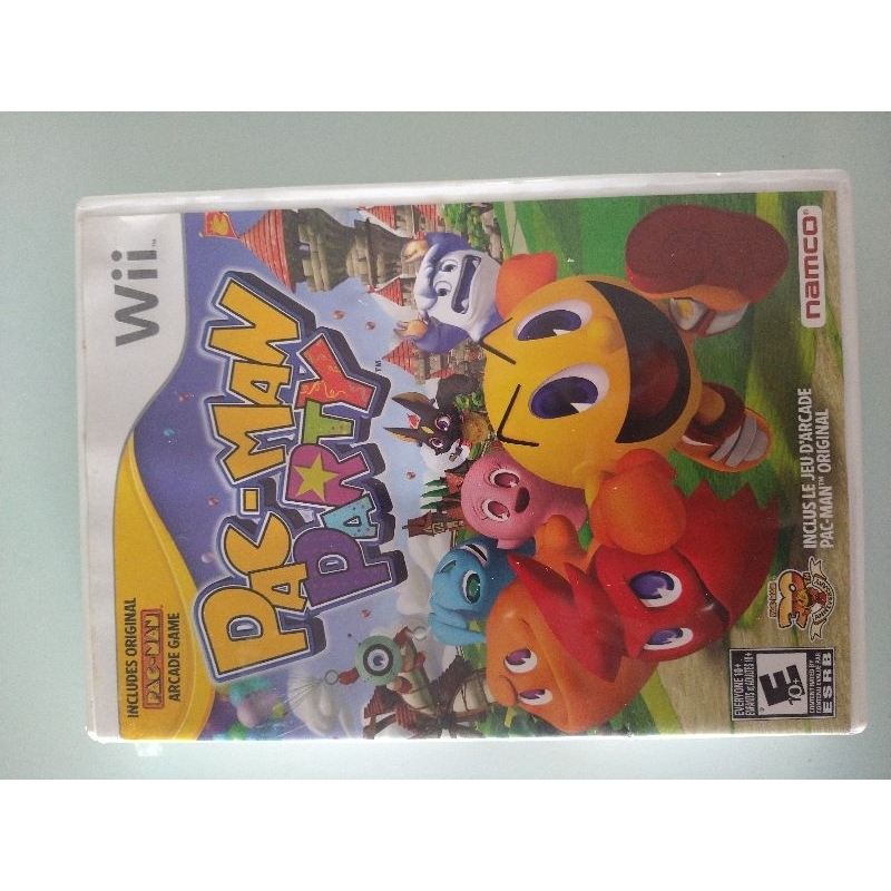 PAC Man party jogo original para Nintendo Wii