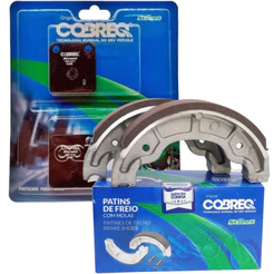 Pastilha e Lona de Freio Cg 150 Titan 2000-2008 Cobreq