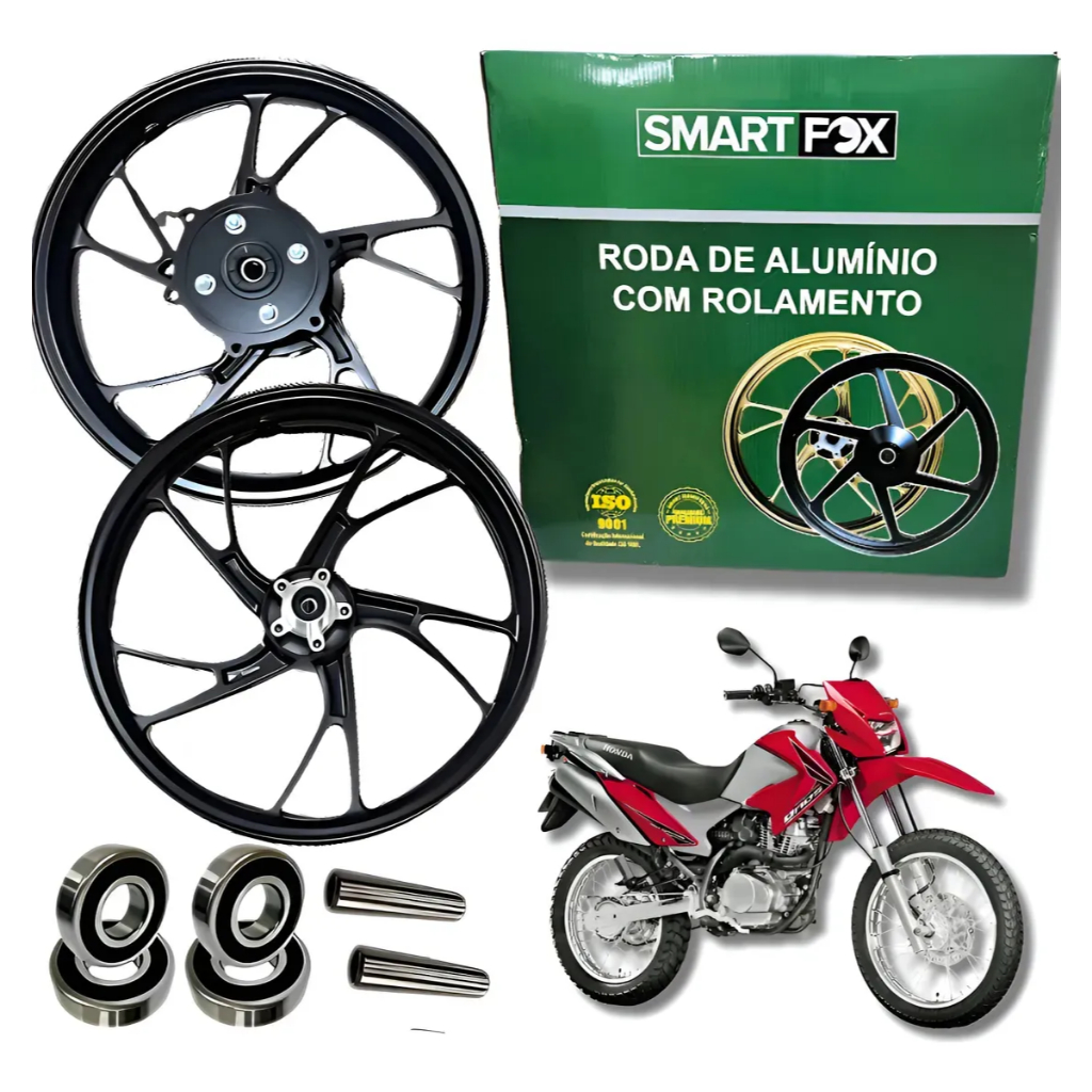 Roda Liga Pé Galinha Nxr Bros 150 Esd Freio A Disco Frente em Oferta na Shopee