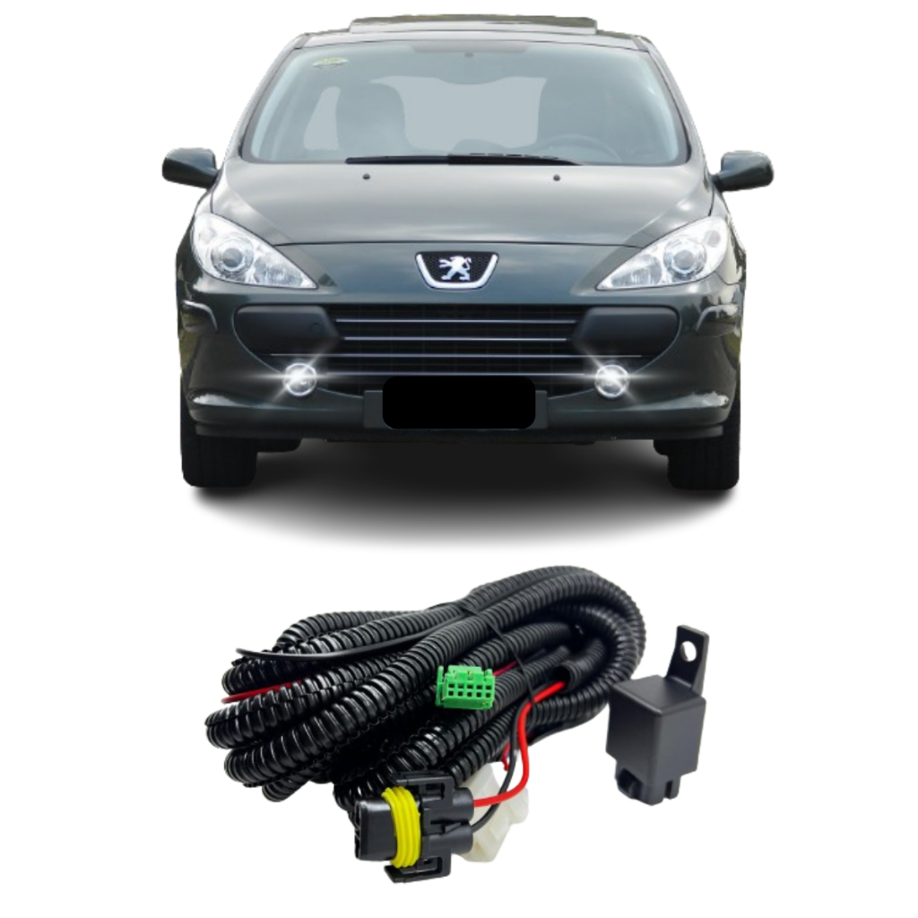 Chicote do Farol De Milha Peugeot 307 Todos em Oferta na Shopee