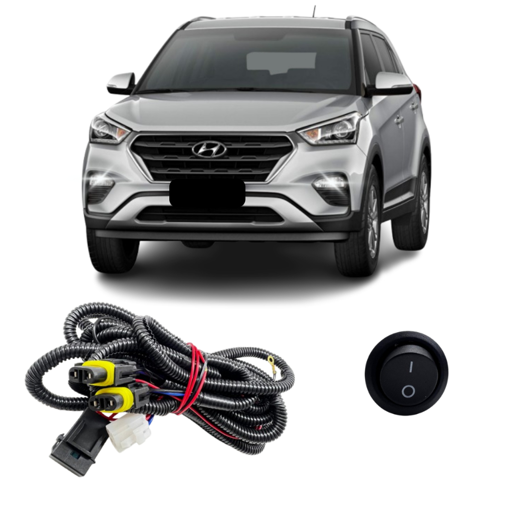 Chicote Farol De Milha Creta Todos em Oferta na Shopee