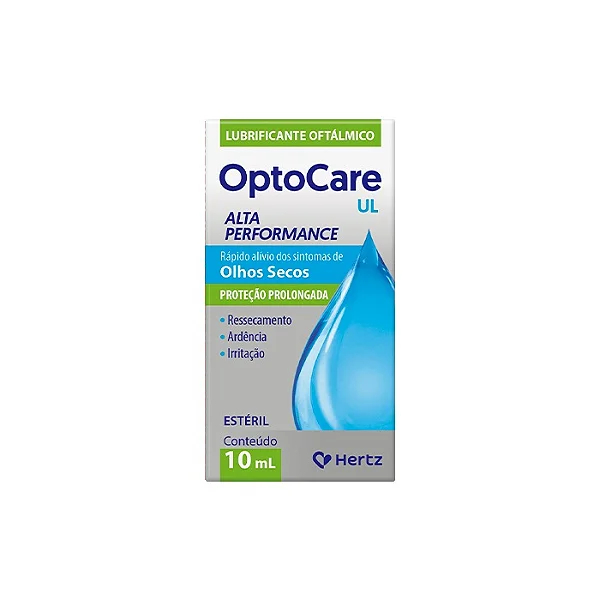 Colírio Optocare UL Kley Hertz 10ml – Hidratação, Alívio de Olhos Secos e Irritação
