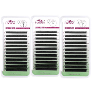 KIT 3 CÍLIOS FADVAN 6D (3D DUPLO) em Oferta na Shopee