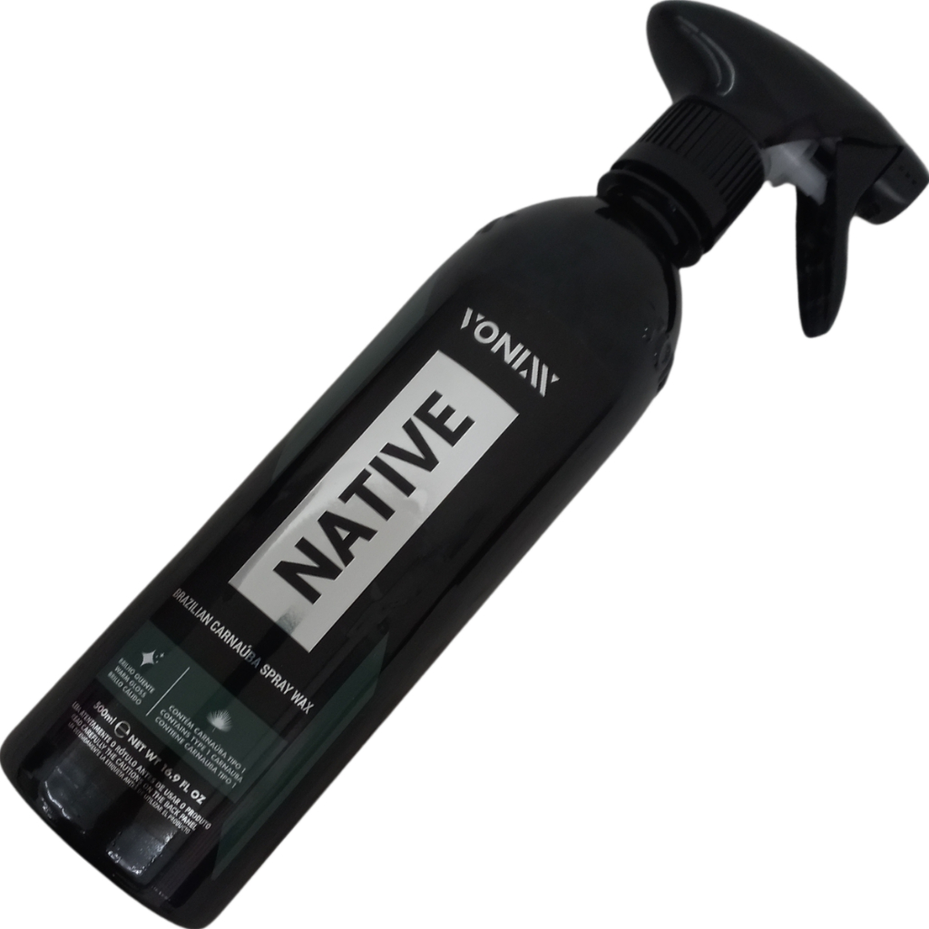 Cera Liquida Com Carnaúba Native Wax Spray 500ml Vonixx em Oferta na Shopee