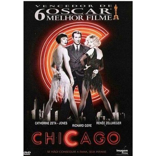DVD Chicago * Original - Testado - Seminovíssimo - Garantia Total - 6 Prêmios Oscar * Richard Gere  Catherine Zeta-Jones