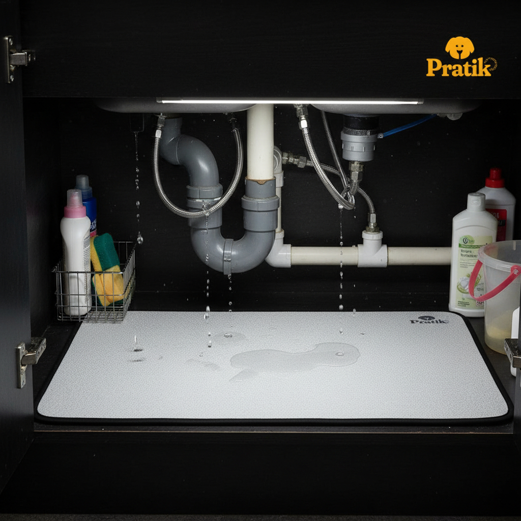 Tapetes Sob A Pia Para Cozinha Super Absorvente Protetores para Armário de Pia em Oferta na Shopee