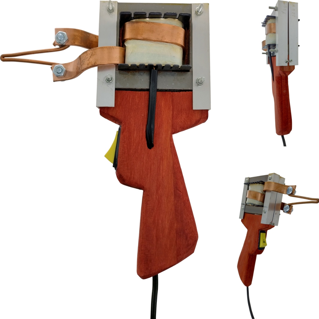 Maçarico Elétrico Solda Calha Galvanizada 750w Ferro Solda Machadinha Estanhador