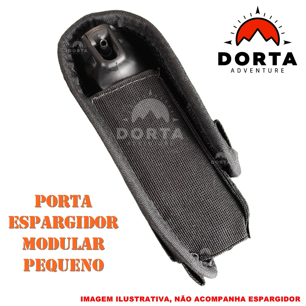 Bolso Porta espargidor LUXO modular para capa molle spray de gengibre e pimenta compatível Condor
